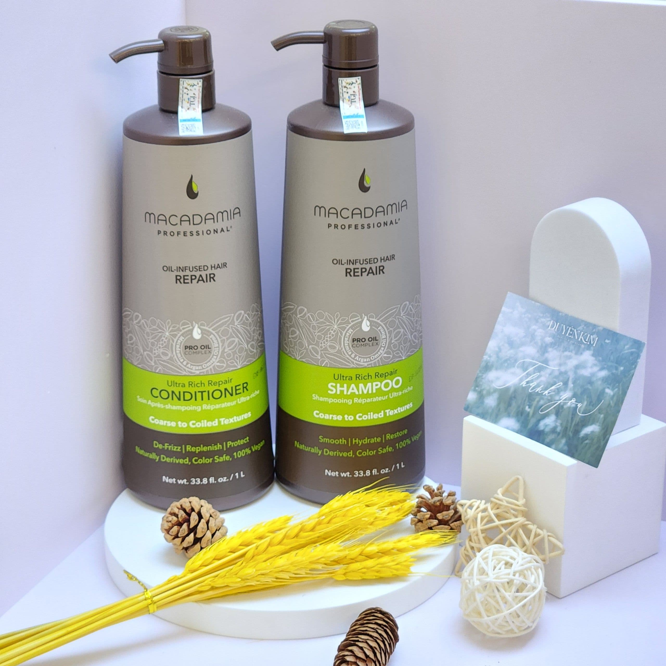 Dầu gội xả  phục hồi siêu dưỡng chất Macadamia Ultra Rich Repair